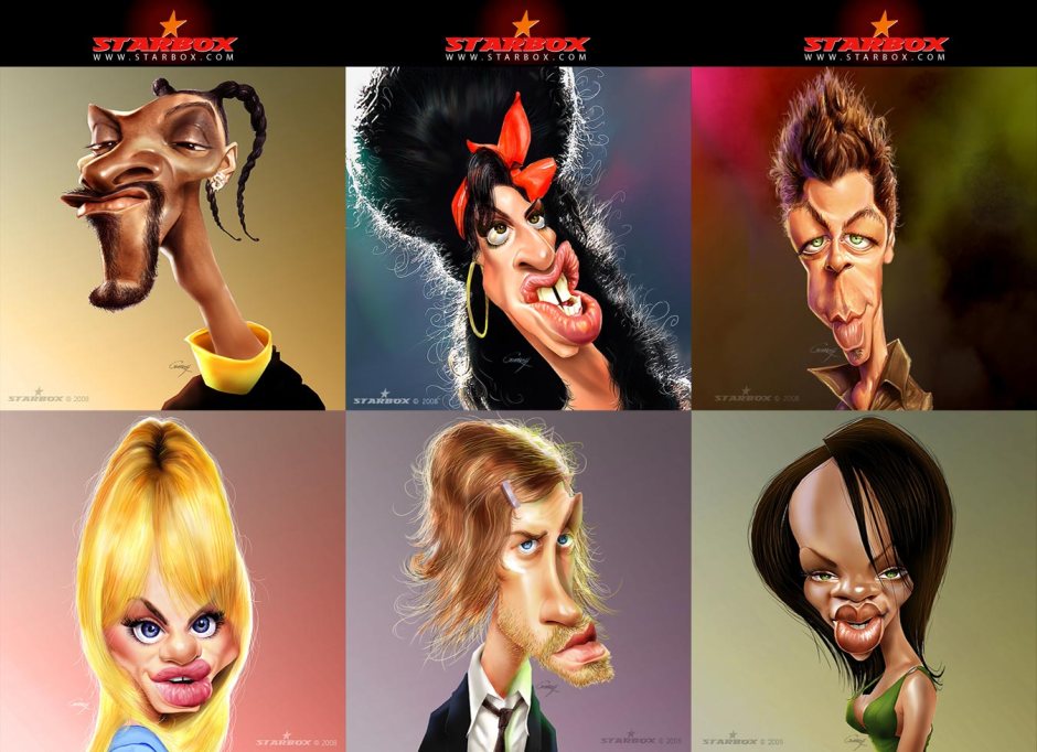 Caricatures-chanteurs
