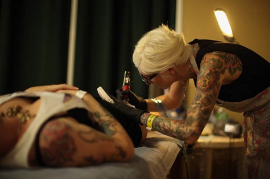 Tattoo Enthusiasts Enjoy The UK's Biggest Tattoo Convention At The Tattoo Jam